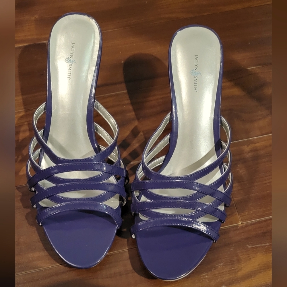 Jaclyn Smith Strappy‎ Open Toe Heels